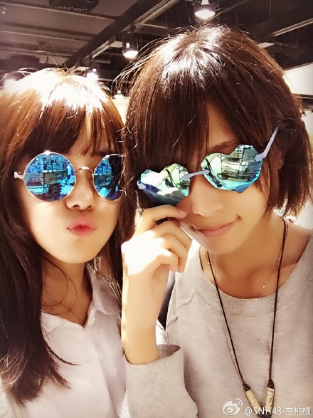 王柏硕【TeamHⅡはSNH48を代表して賞をいただきました】 : 绣眼恋樱