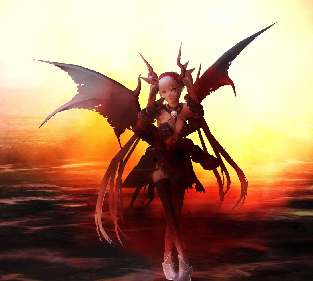 悪魔娘かわゆい ๑ơ ơ 空がだめなら海を 悪魔娘かわゆい ๑ơ ơ 空がだめなら海を