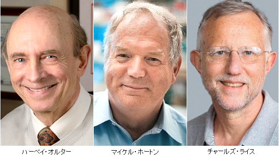 2020年ノーベル医学生理学賞は C型肝炎ウイルスの発見 米英の3研究者受賞 サイエンスジャーナル