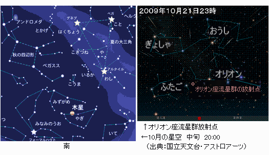 ハレー彗星の星屑 オリオン座流星群 19日 22日夜が見ごろ サイエンスジャーナル