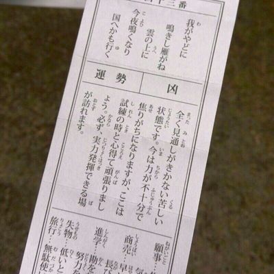 おみくじ