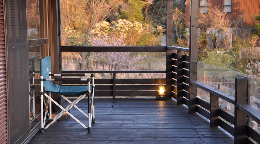 マリンランププレミアデッキシルバー松本船舶◇ウッドデッキテラス外構