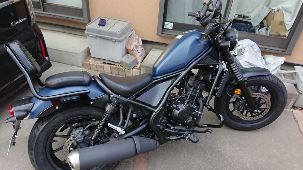 レブル250 バックレスト ハリケーン製 レブル250 バックレスト ハリケーン製