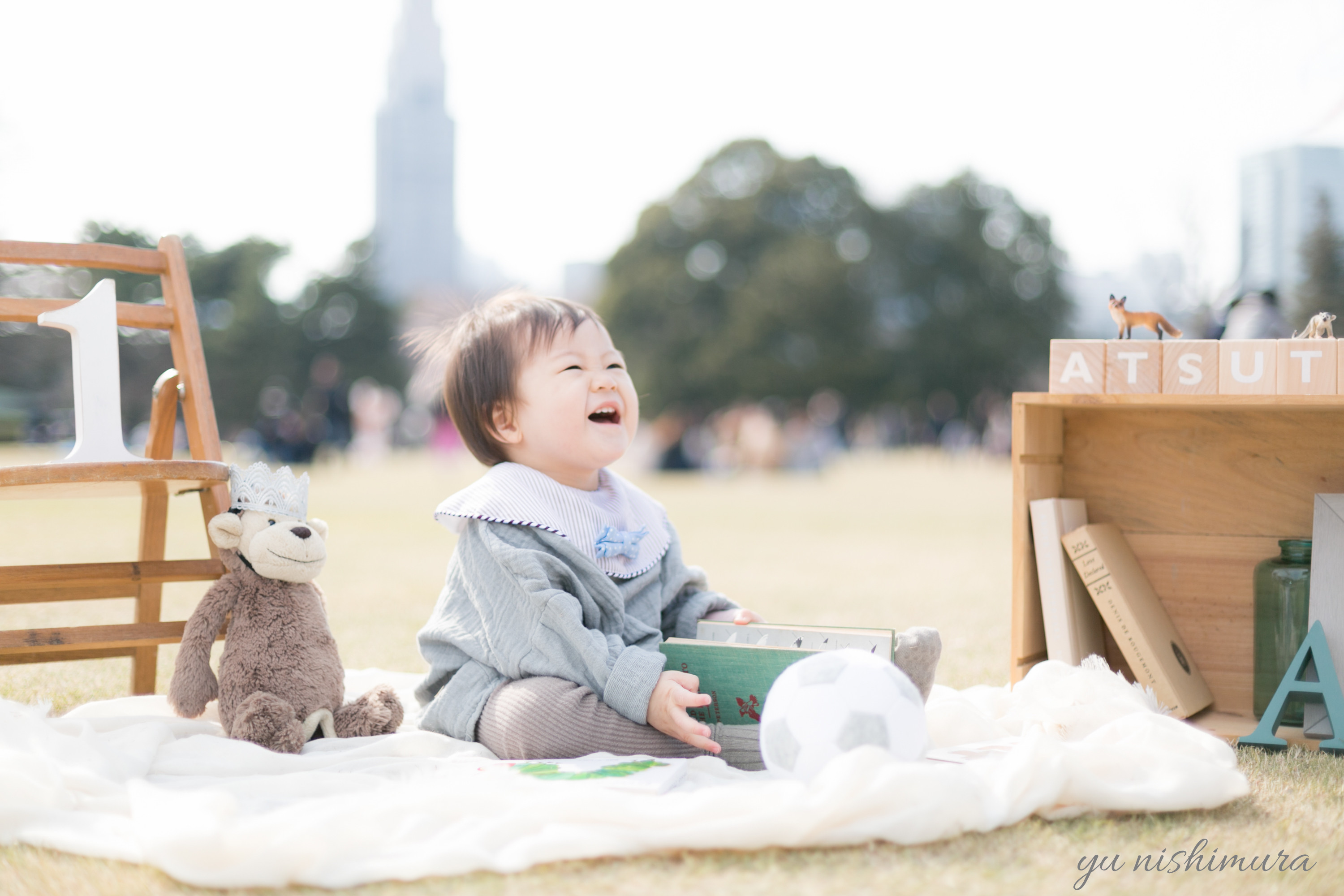 撮影 スタイリング ファーストバースデー 男の子 １歳誕生日の飾り付け Life Decoration フォト スタイリング 西村有