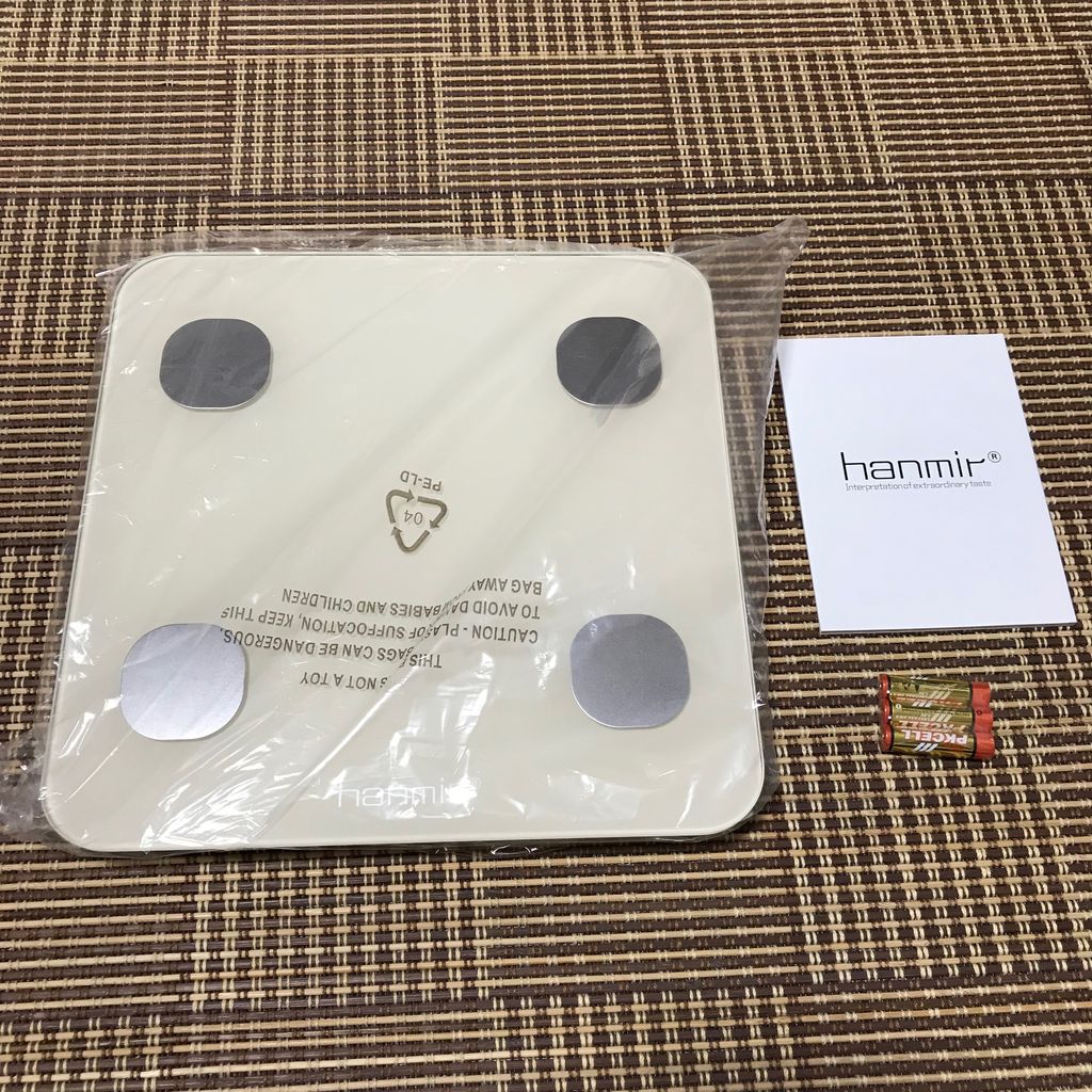 Hanmir社のbluetooth体重計を購入してみた 谺丈二 通信 Vol Xxx ネット通販で購入した物と御朱印