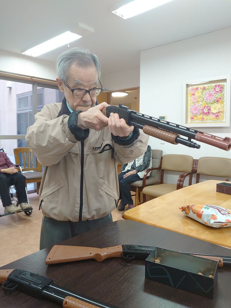 射的ゲーム ホームステーションらいふ柏南 はなみずきのblog