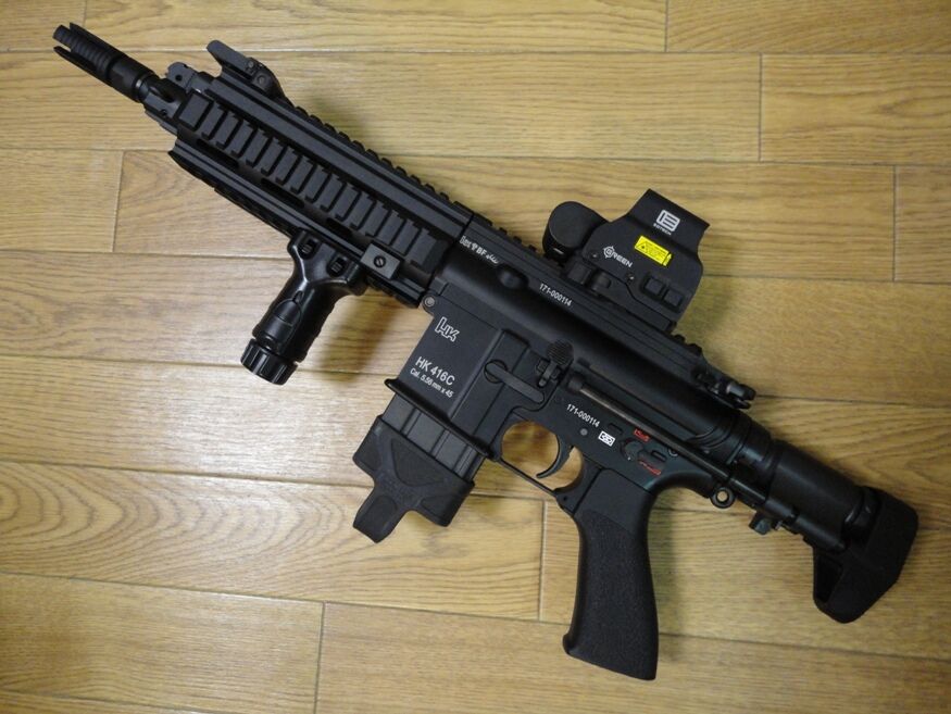 HK416Cのレールカバーのこと : ライフ・イズ・ガンファイア ～と
