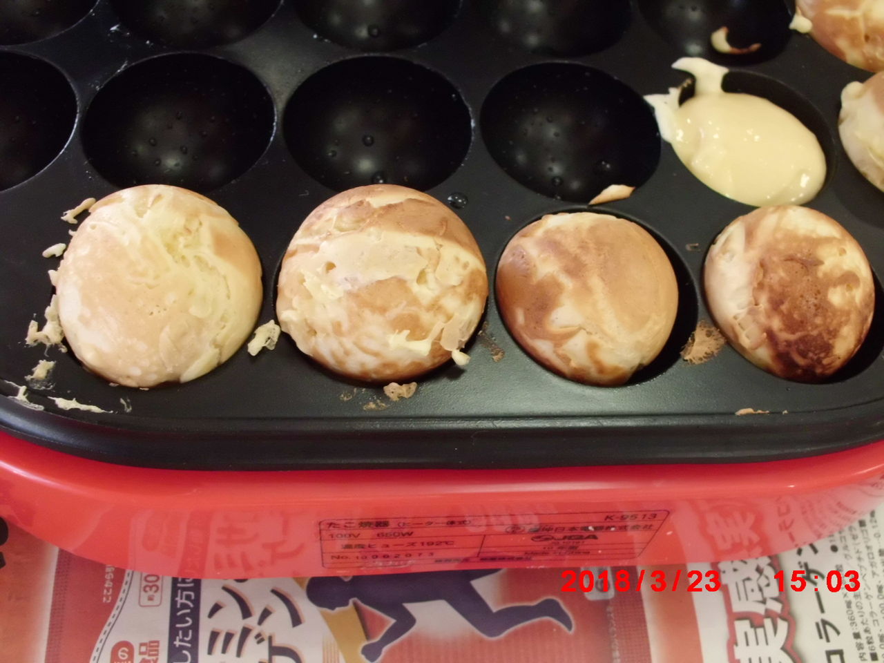 たこ焼き風なおやつを作りました らいふ川越 有料老人ホームふれ愛合日記