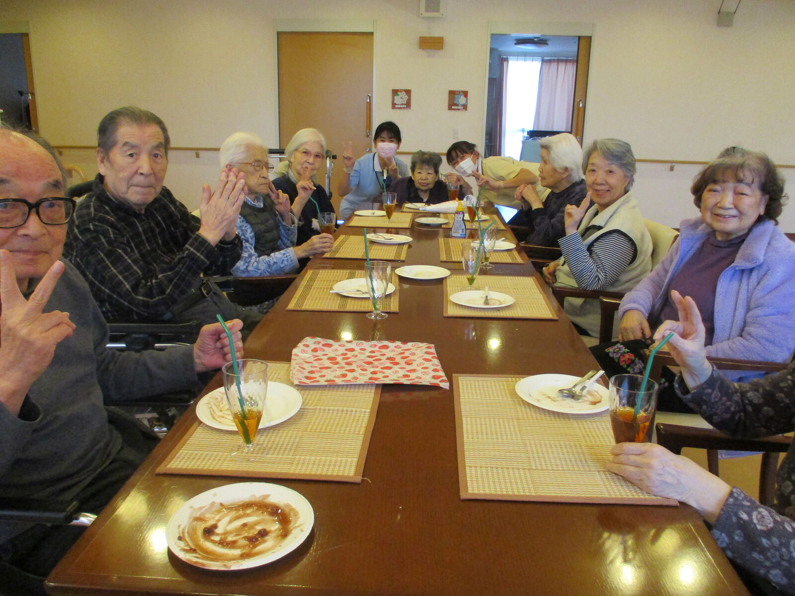 クレープ作り らいふ川口日記 クレープ作り らいふ川口日記