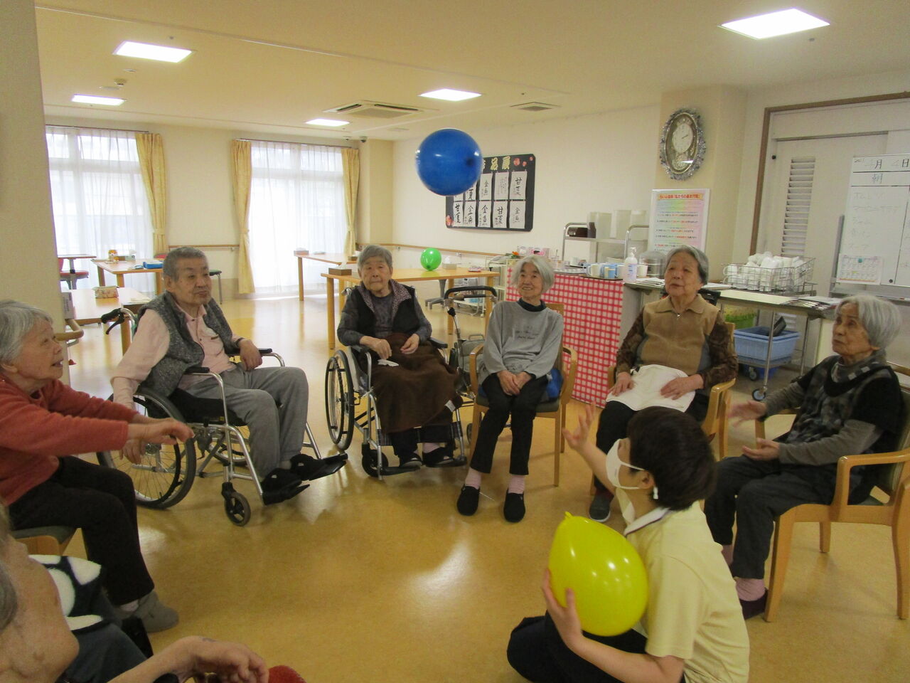 風船バレー らいふ幕張本郷のblog