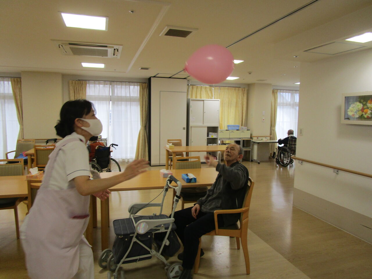 風船バレー らいふ幕張本郷のblog