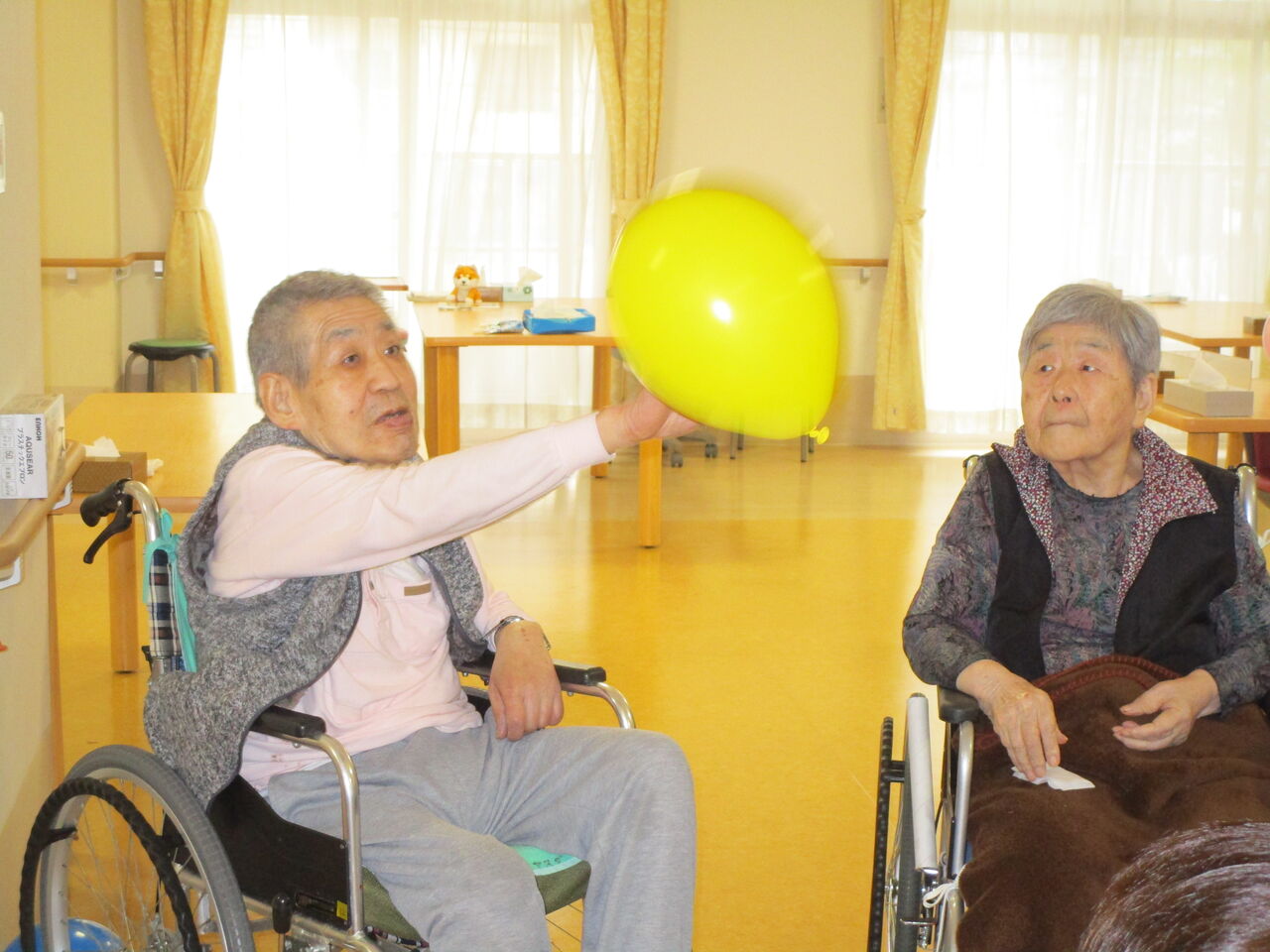 風船バレー らいふ幕張本郷のblog