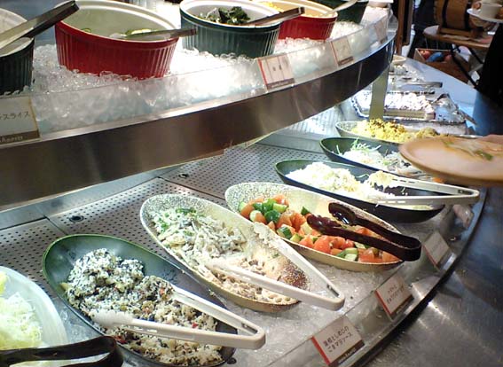 ららぽーと甲子園の人気バイキング グランブッフェ はっしんのグルメ