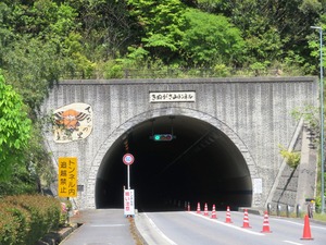 IMG_1405 きぬがさ山トンエンル入口 五個荘側