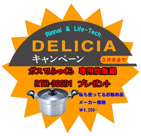 デリシア　炊飯鍋
