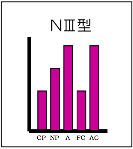 NⅢ型（自我名称付）