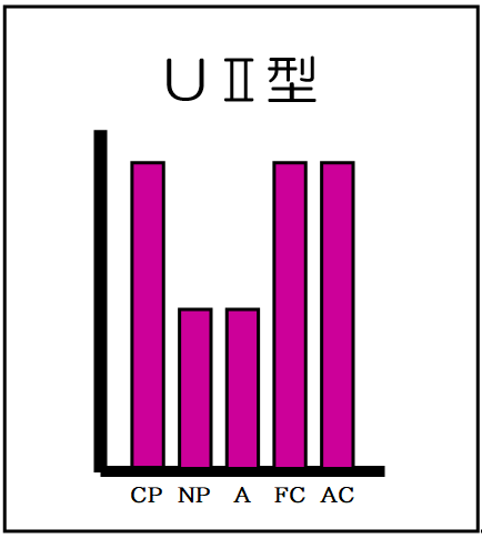 UⅡ型（自我名称付）