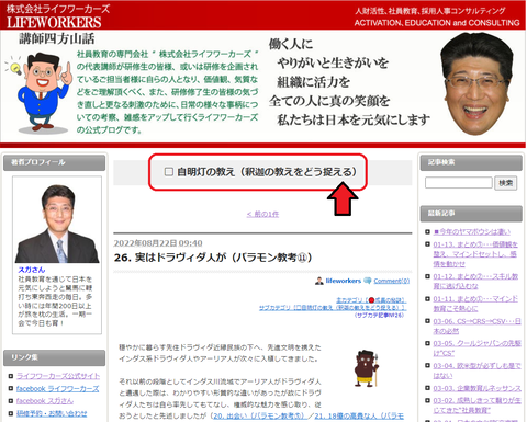 カテゴリ主体表示への切り替え(カテゴリ表示)