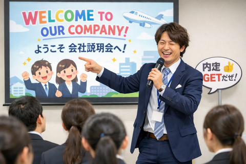 ■ChatGPT／会社説明会／プレゼン／軽い／ノリ／軽薄／ビジネス