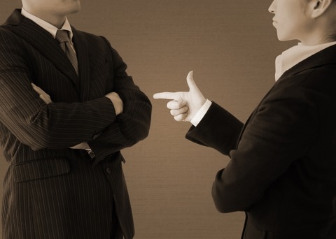 power harassment claim business man and womn