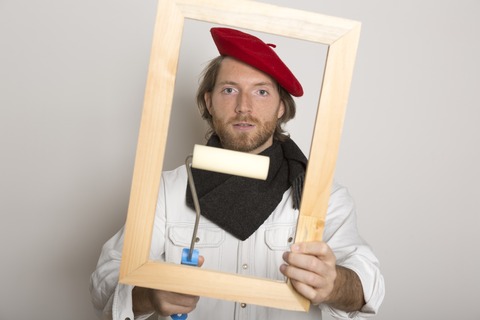 芸術家／男性／外国人／画家／クリエーター／天才肌