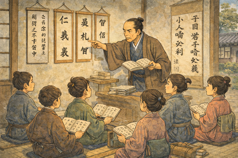■ChatGPT／寺小屋教育／論語／朱子学／読み書き