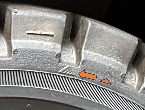 新タイヤ　目安　Excel