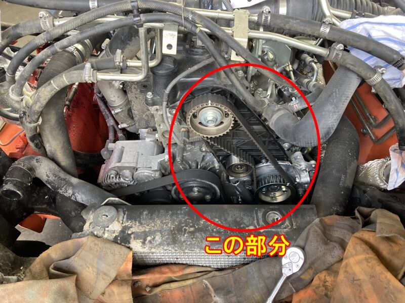 フォークリフト 修理】タイミングベルトの交換時期 : リフト商事株式