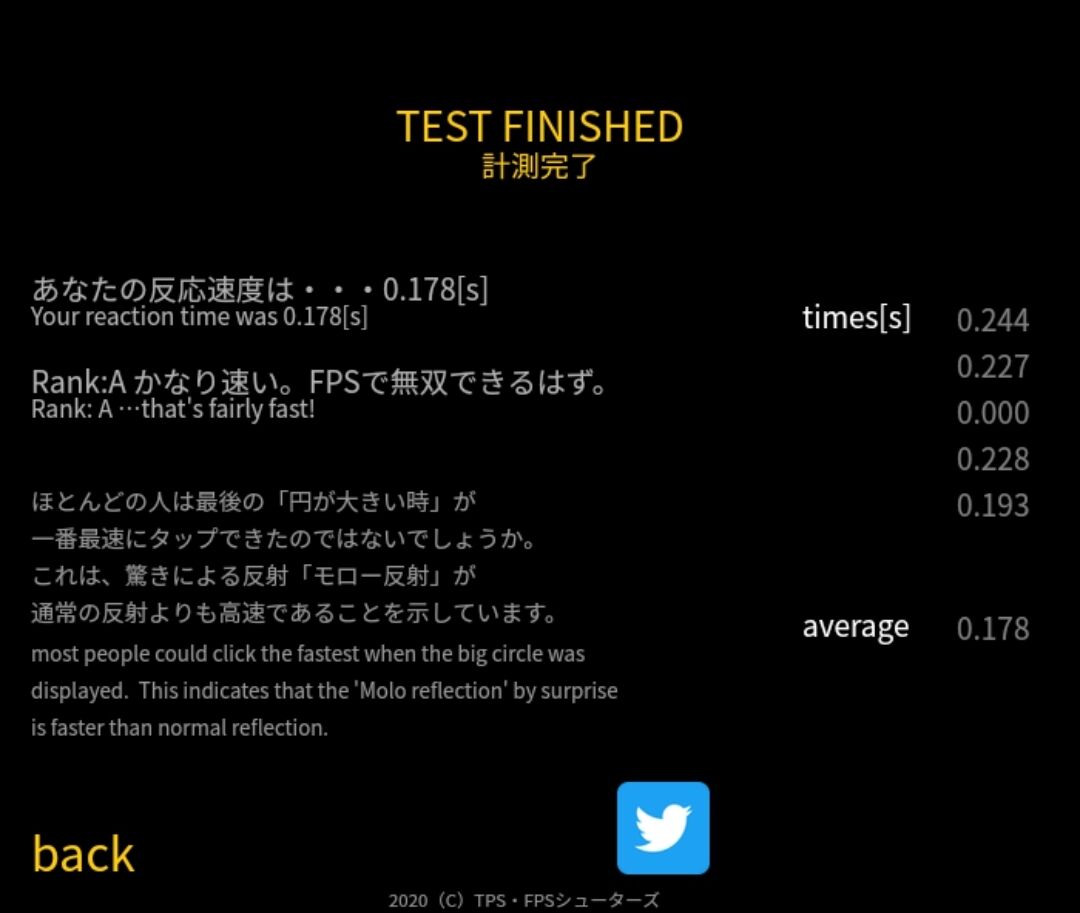 反射神経テスト 0 2以下の人以外は才能ないからfps引退していいぞ Bf42速報 バトルフィールドまとめ 反射神経テスト 0 2以下の人以外は才能ないからfps引退していいぞ Bf42速報 バトルフィールドまとめ
