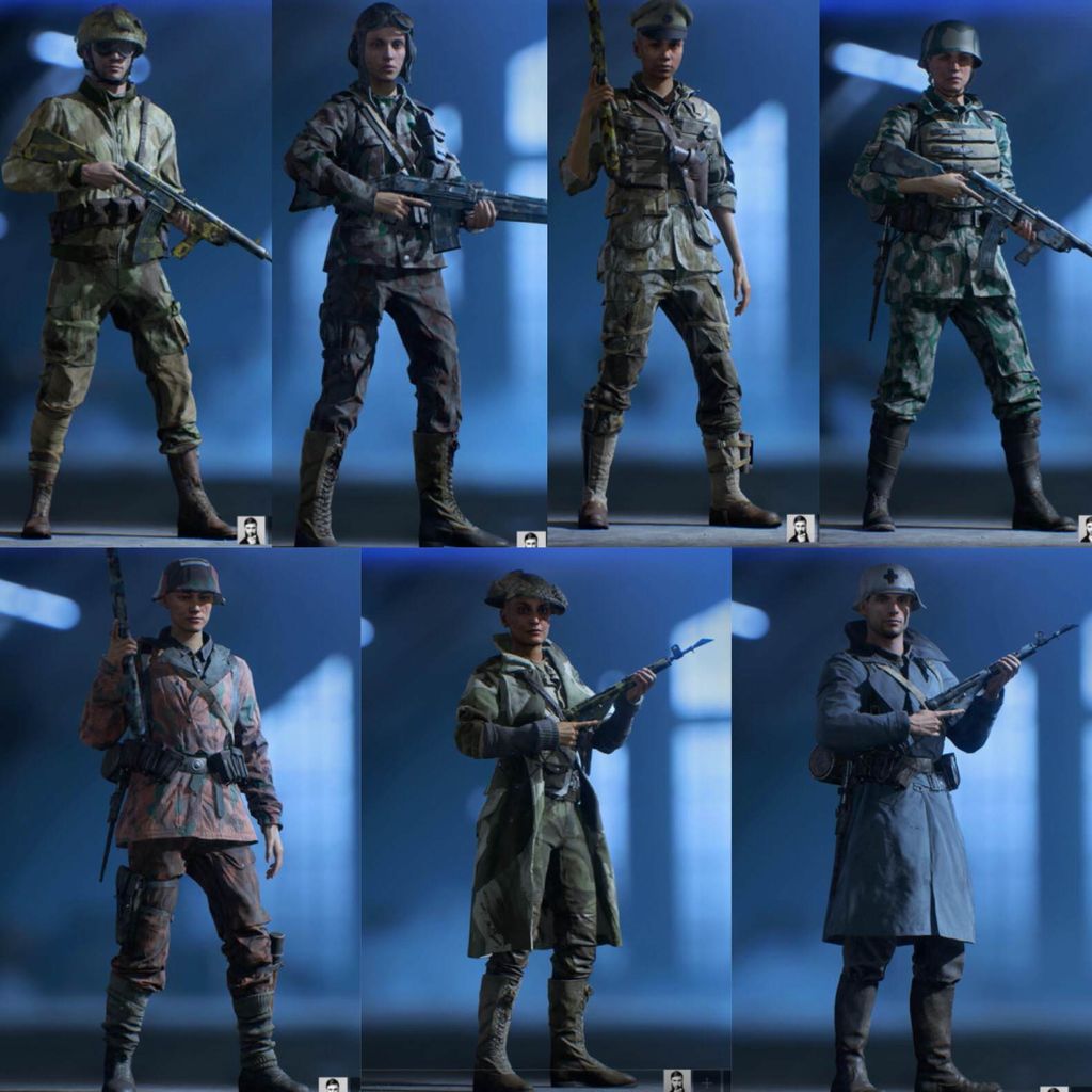 画像 Bf5への道の報酬で手に入る服のデザイン発表 Bfv Bf2042速報 バトルフィールドまとめ