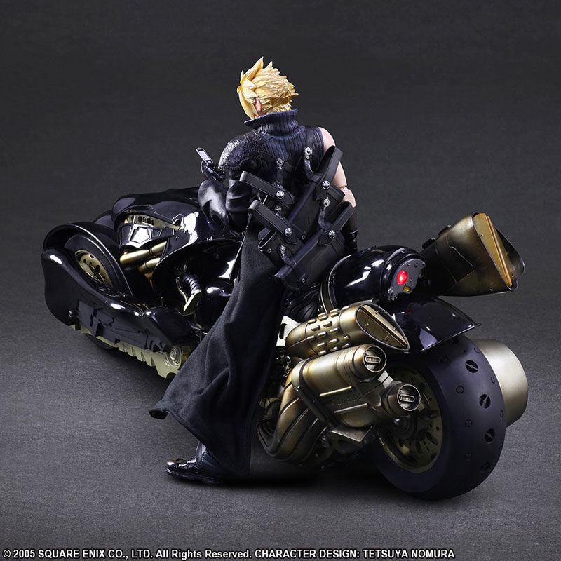 Ff7のクラウドが愛車 フェンリル に乗った姿でフィギュア化 価格は39 744円 Ff7r速報