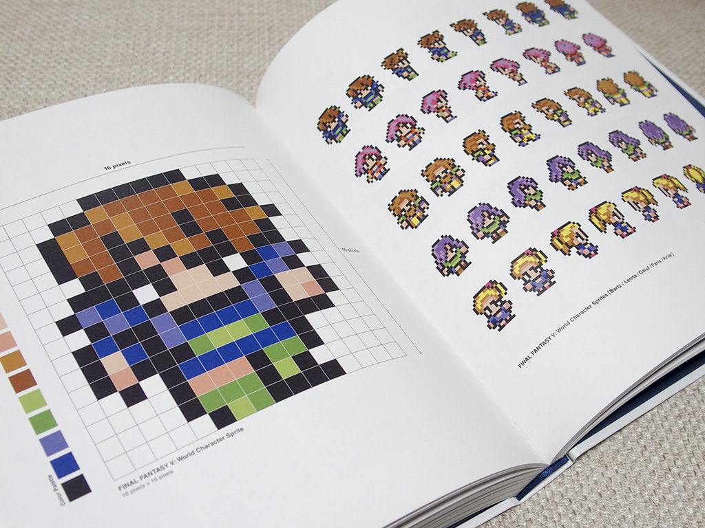 ｆｆのドット絵アートブックが発売 制約のある中どう表現するかが魅力らしい Ff7r速報