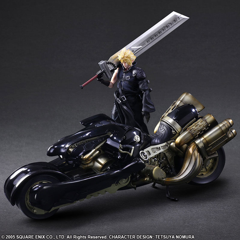 Ff7のクラウドが愛車 フェンリル に乗った姿でフィギュア化 価格は39 744円 Ff7r速報