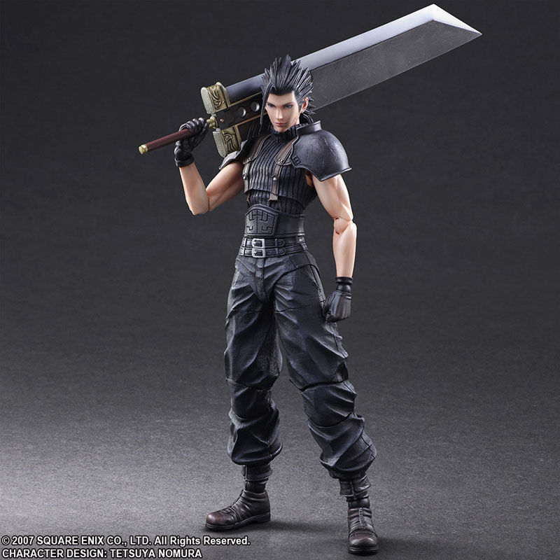 FF7のソルジャー「ザックス」がフィギュア化。バスターソード付きで