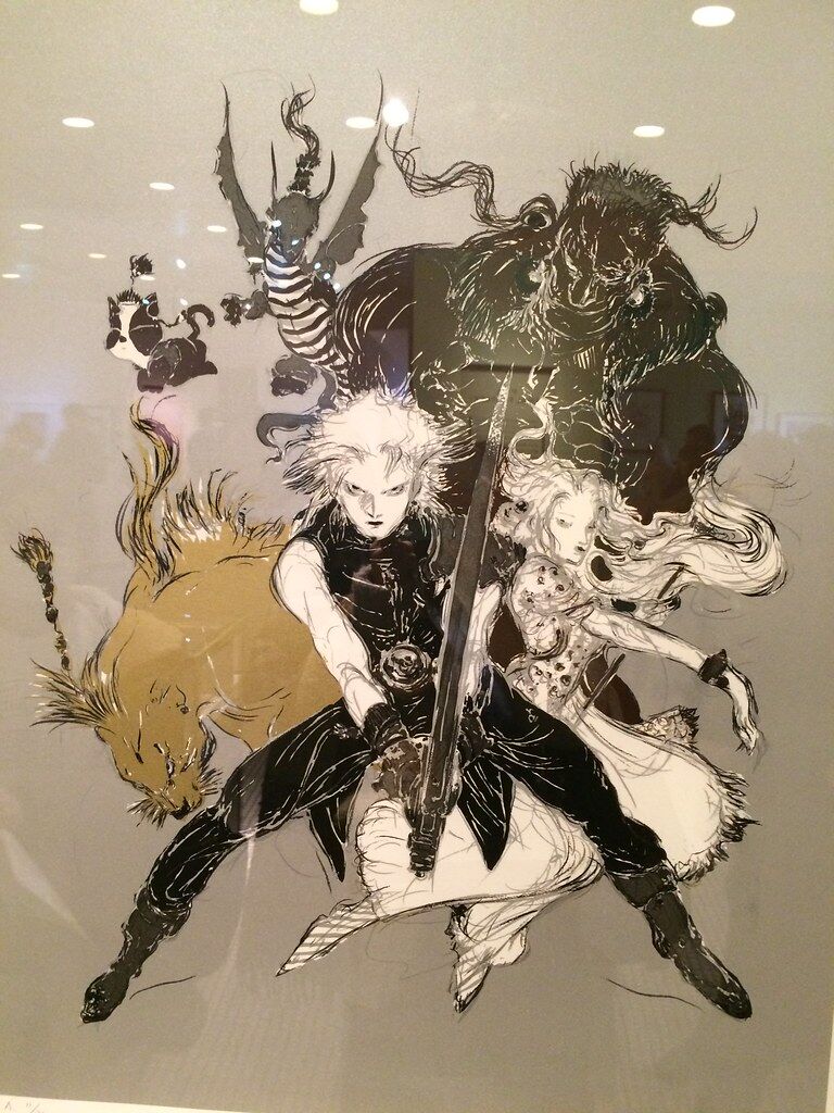 衝撃画像 Ff6以降の天野喜孝の絵ｗｗｗｗ