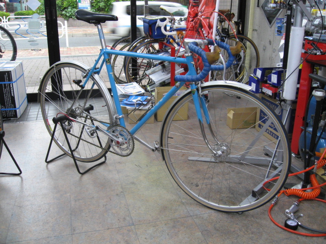 ビンテージ 自転車 bb 直付け