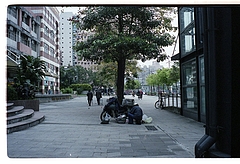 西門町の朝