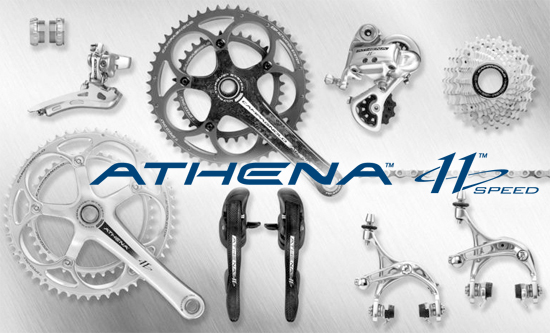カンパニョーロ アテナ Campagnolo Athena カーボンxアルミ コンポ