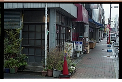 天麩羅屋さんの裸電球