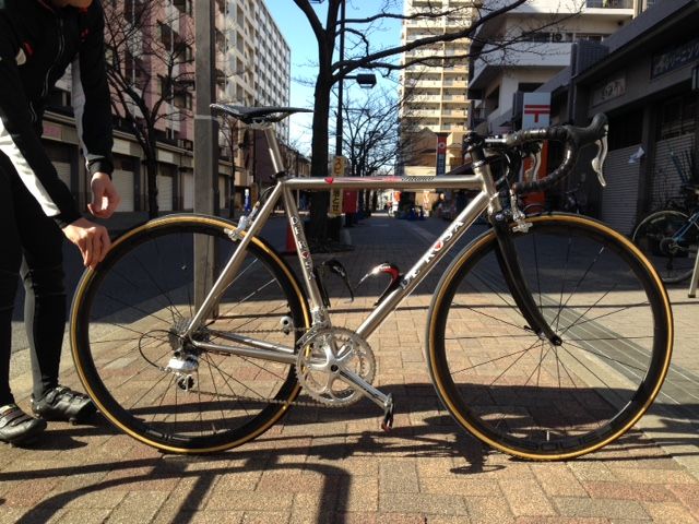さかきDE ROSA TITANIOデローザ　チタニオ デローザ DE ROSA TITANIO チタン ロードバイク 買取入荷！