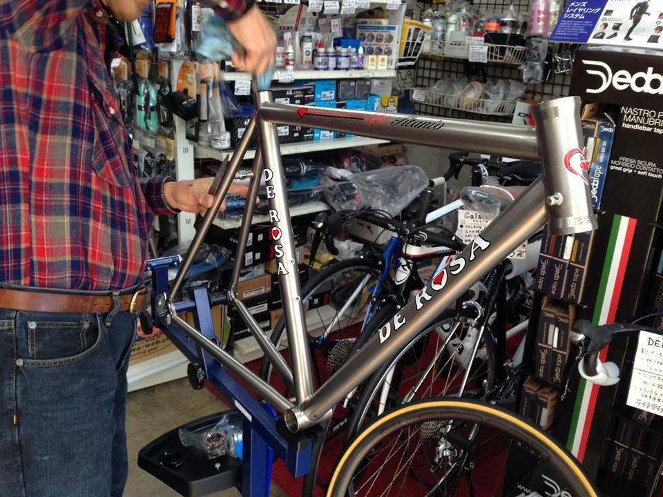 希少 DE ROSA デローザ TITANIO チタニオ フレーム サイズ51 DE ROSA