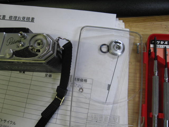 KODAK RETINA Ⅱa の修理 : ライトサイクル ブログ