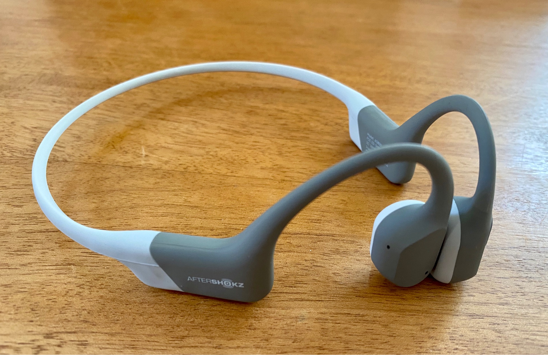 AFTERSHOKZ AEROPLEX 骨伝導イヤホン ルナグレー Shokz ワイヤレスイヤホン 骨伝導イヤホン ショックス SKZ-EP