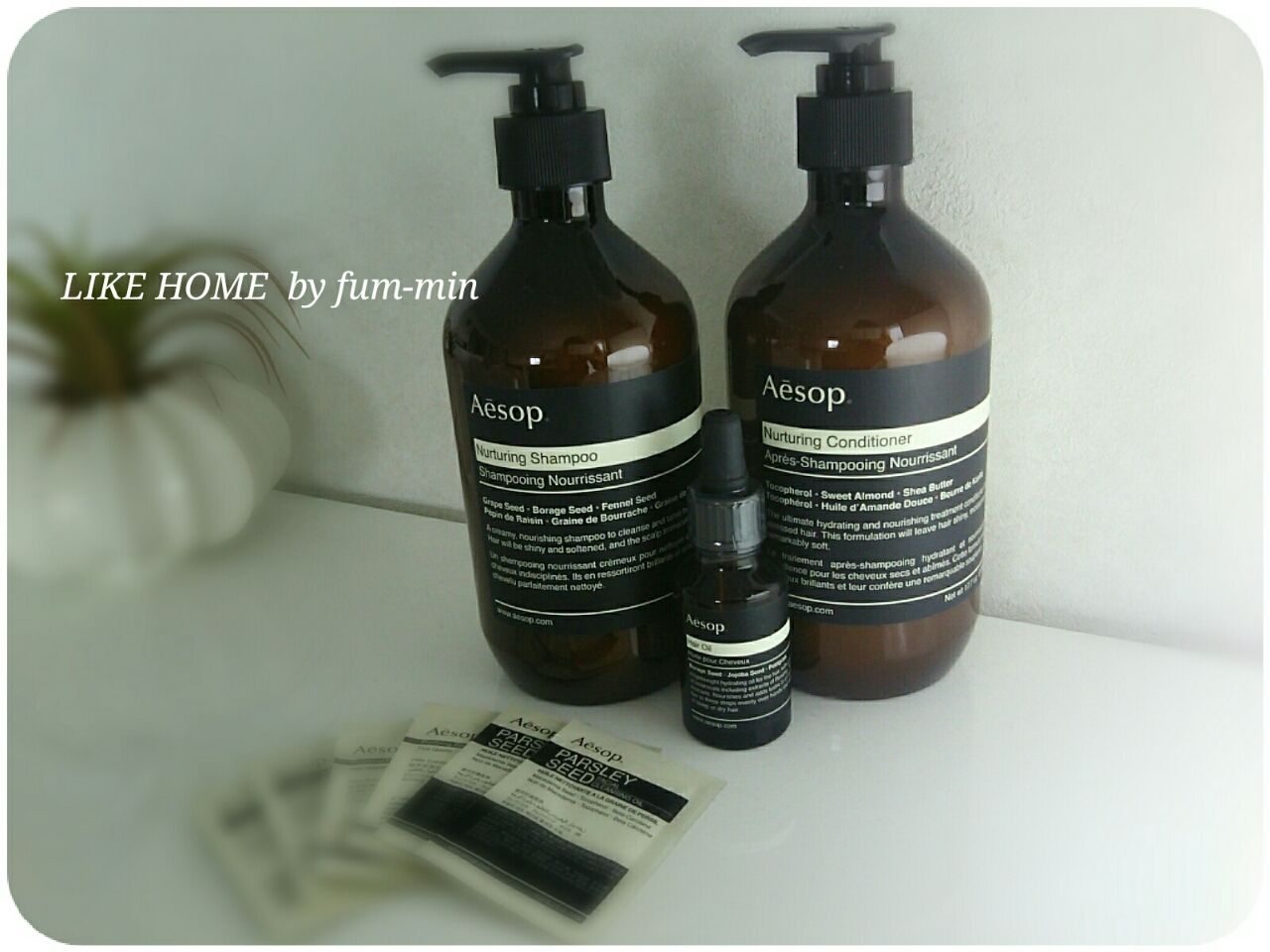 新たな商品を購入しに行ってきました In Aesop Like Home By Fum Min