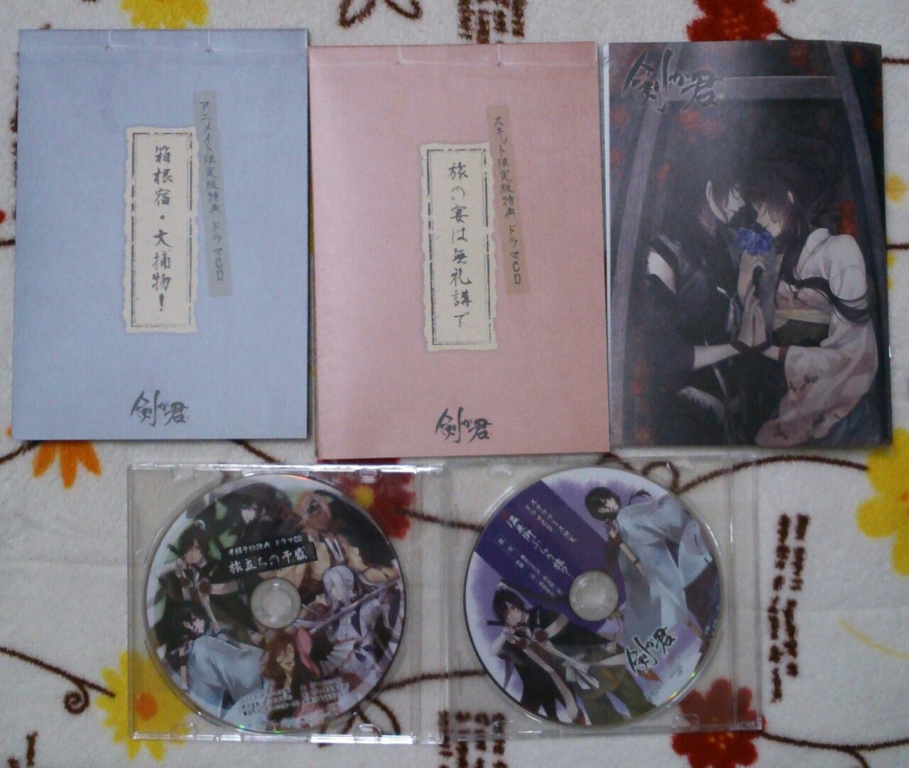 剣が君 特典関連の感想 気まぐれ能天気