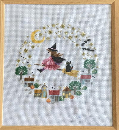 クロスステッチへの道 19 いま頃ですがハロウィン : せっかちで