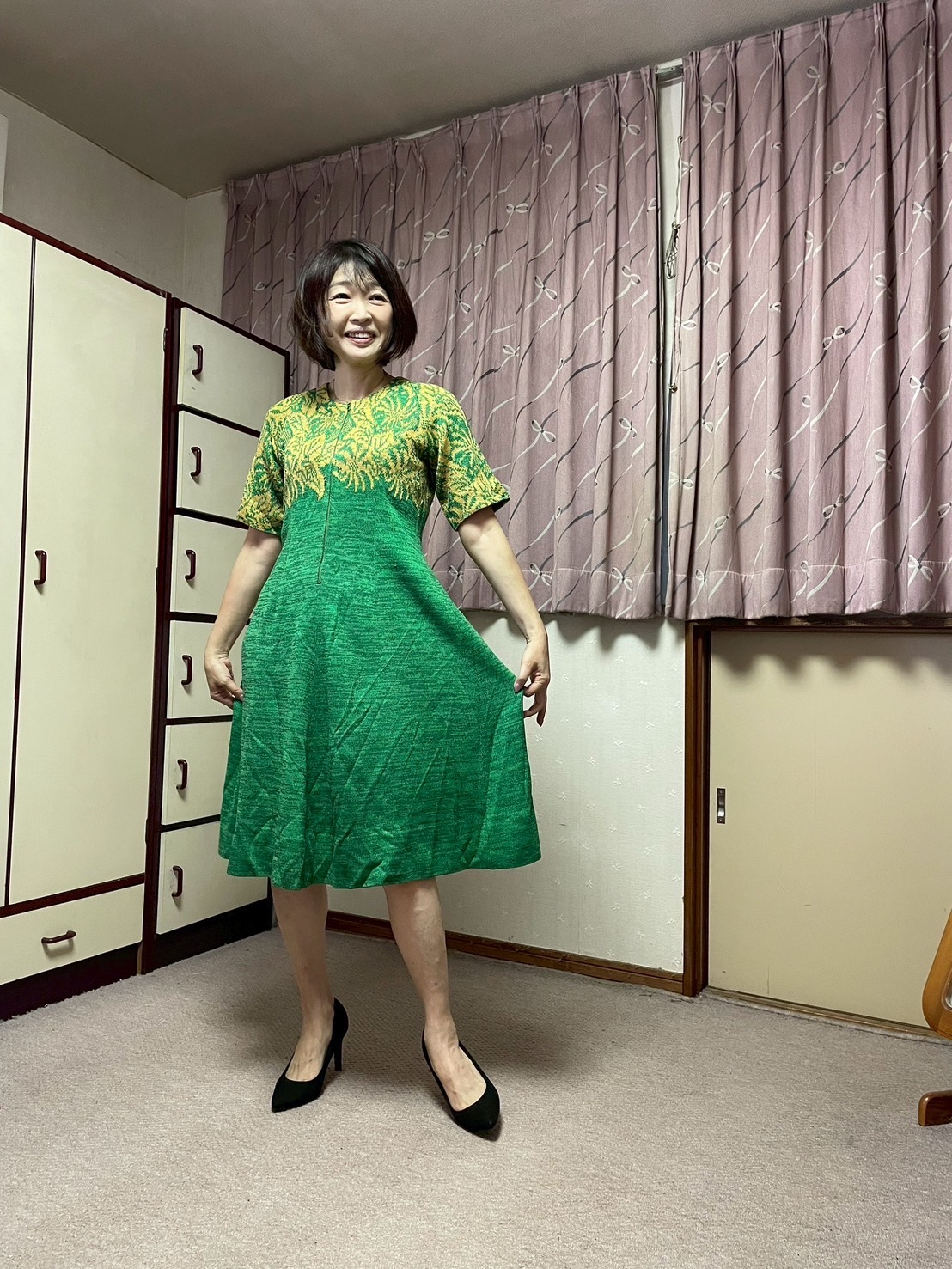 かーたん 母の服を処分する前に③回って回って回って回る : カータンBLOG