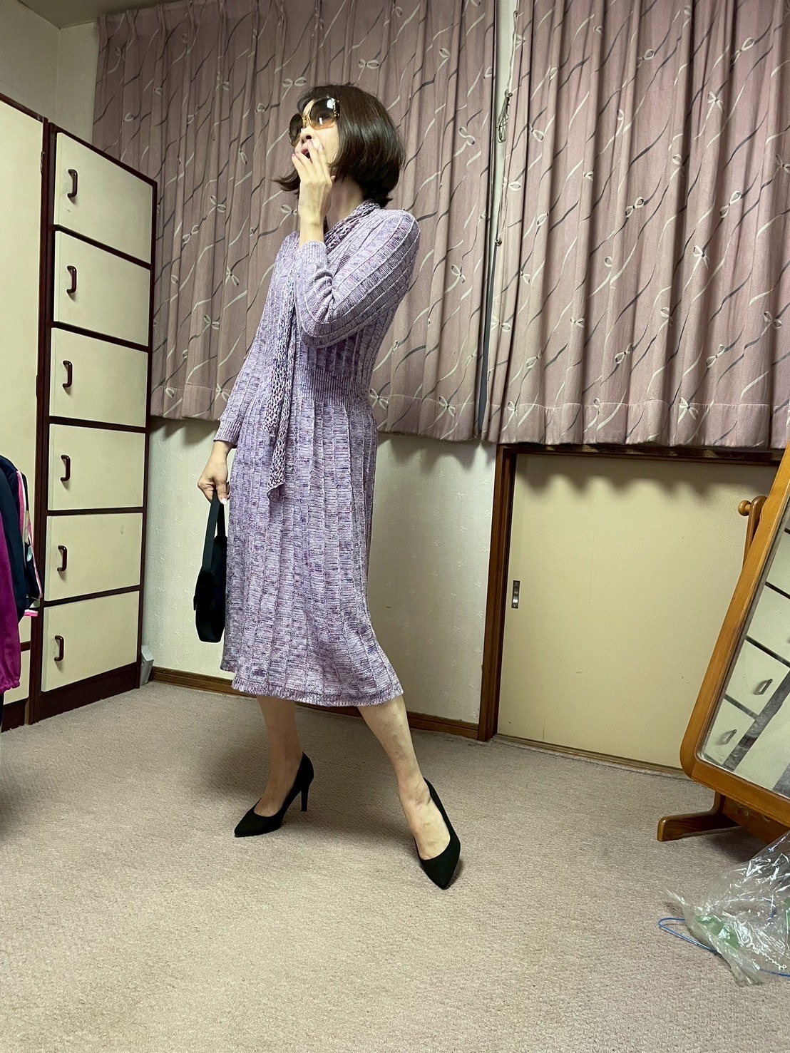 母の服を処分する前に③回って回って回って回る : カータンBLOG