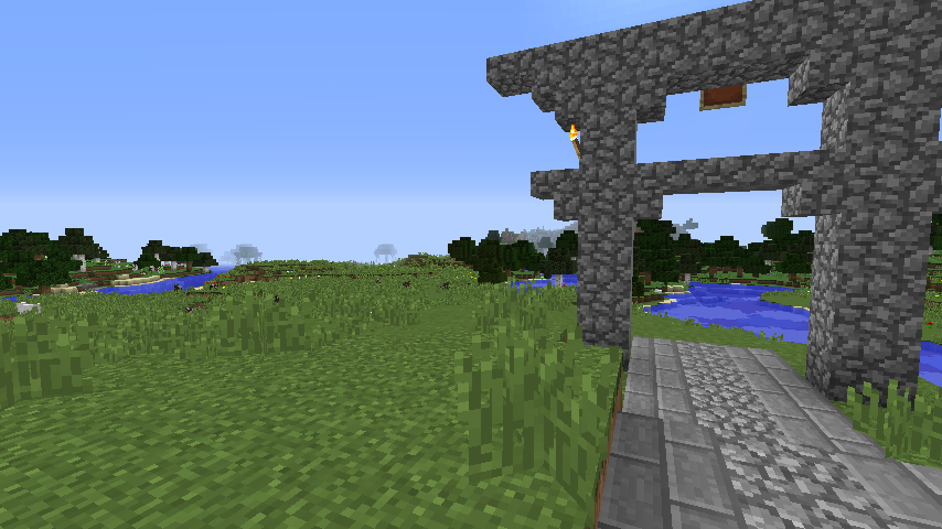 始めての港をつくる １ マインクラフト リリシア放浪記