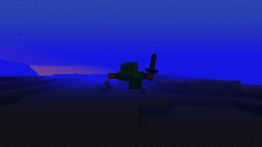 海と槍とカミナリ マインクラフト リリシア放浪記